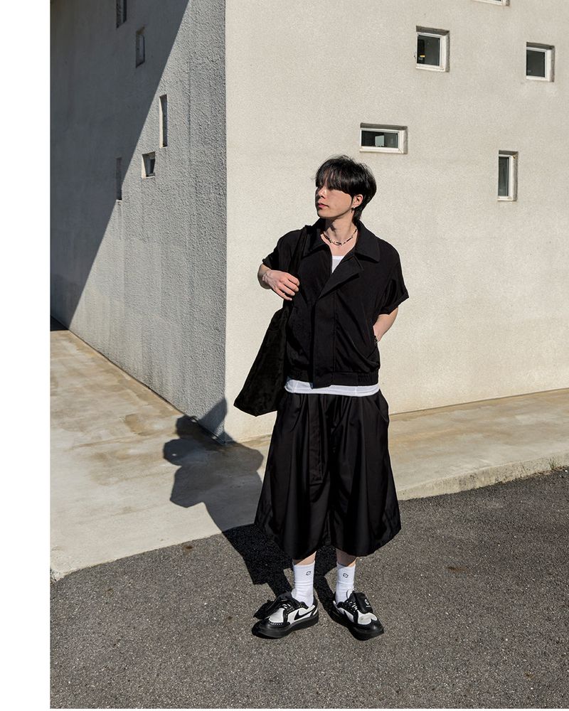 Er Minimal Half Crop Jacket