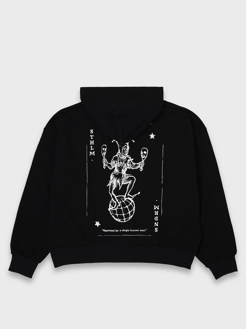 stockholm syndrome（ストックホルムシンドローム）の「ジョーカージップフーディ - ブラック（トップス）」