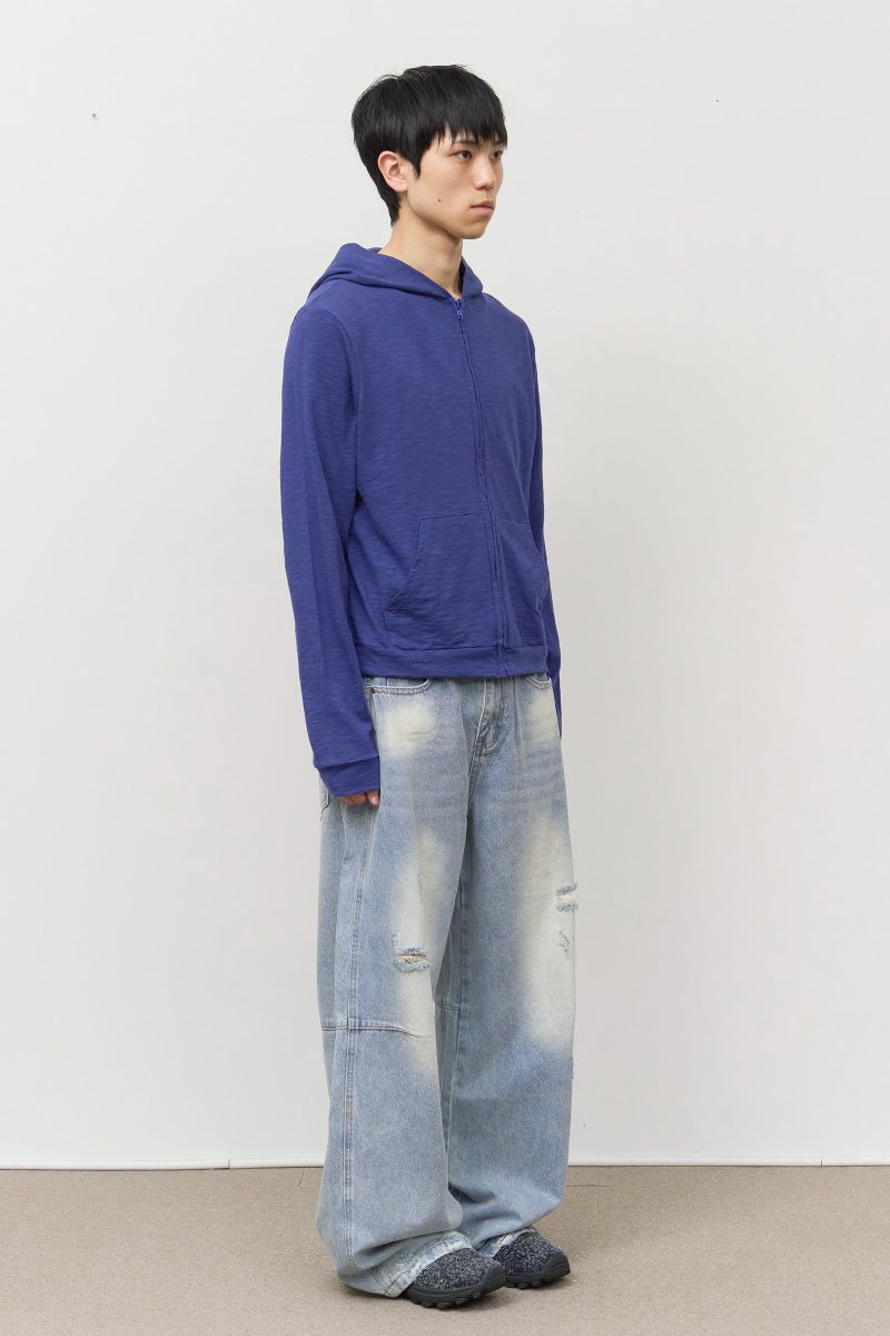 Yon Slab Zip Hoodie
