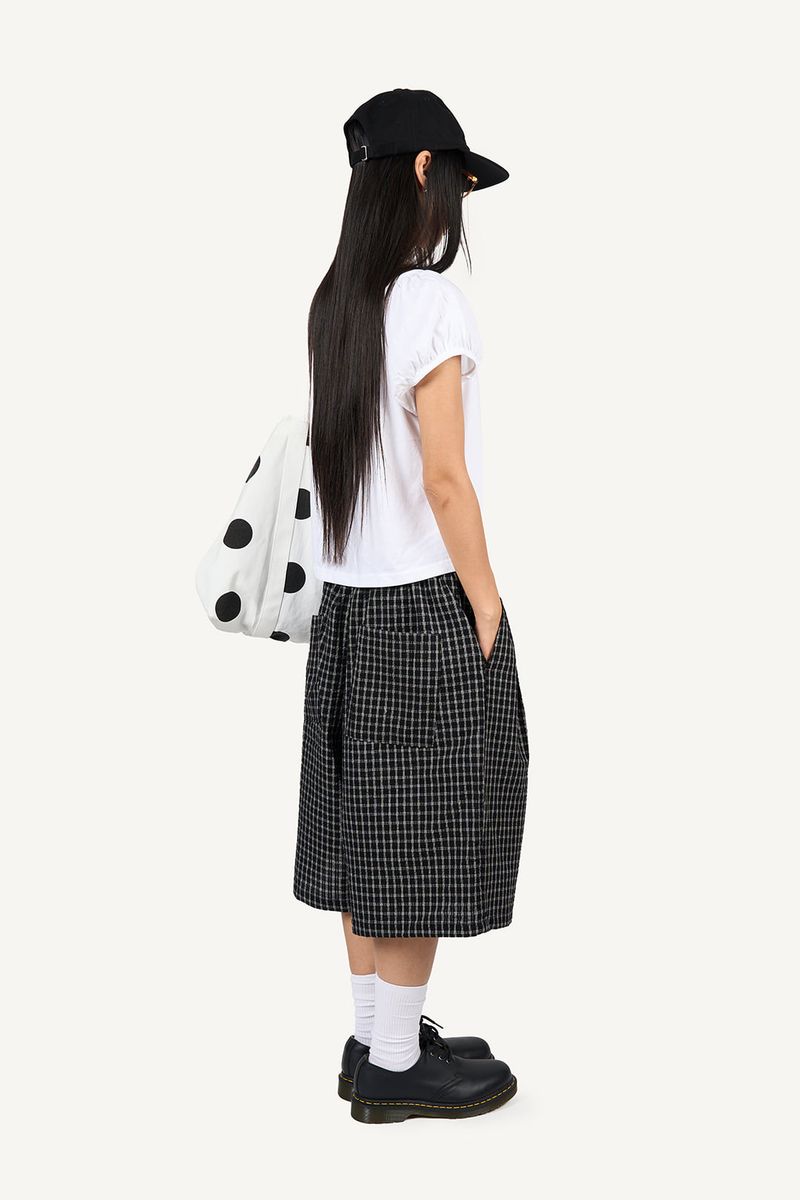 Shirred puff T-shirt