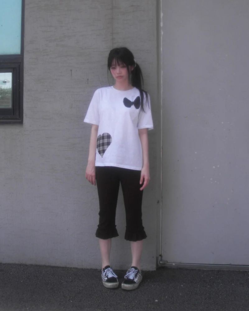 frill leggings pants