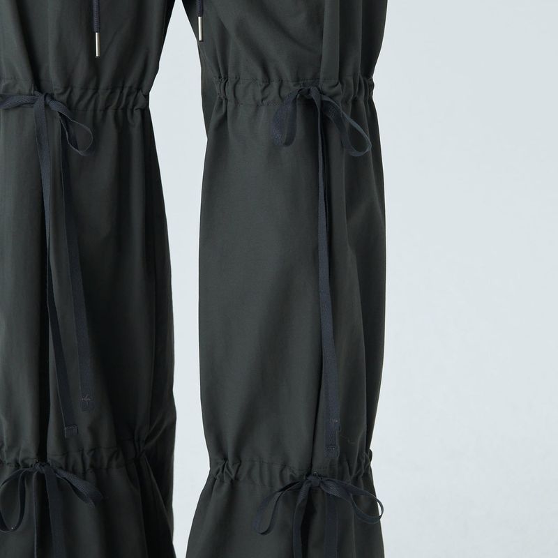 DAS DOUBLE STRAP PANTS / CHARCOAL