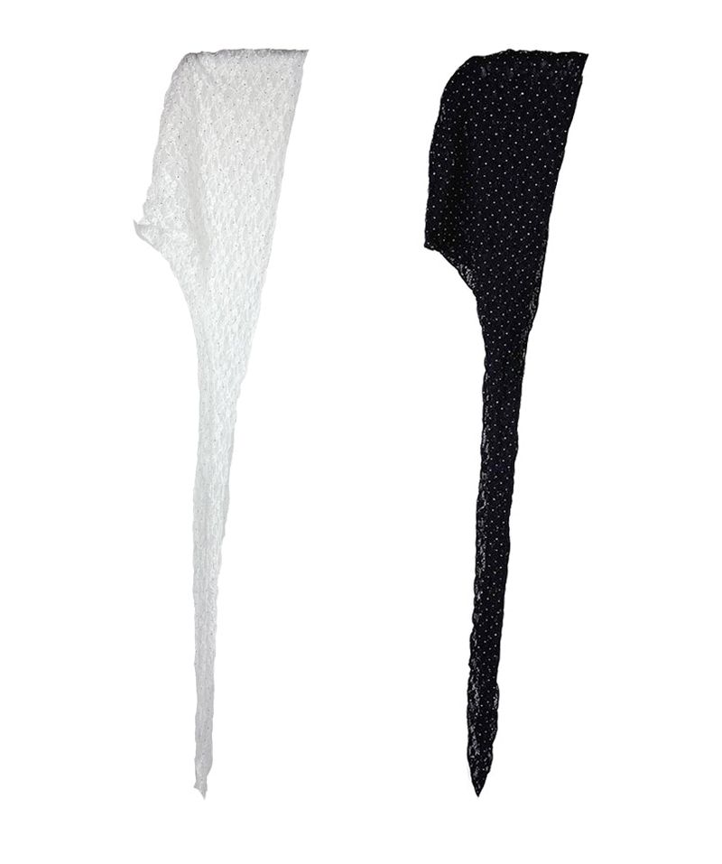 BEADS LACE SCARF (2C)