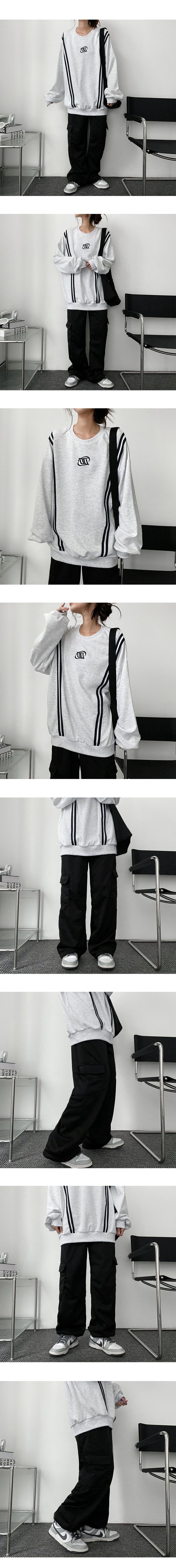 Reno Fluffy Banding Cargo Wide Pants
