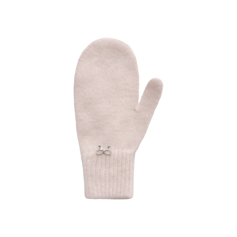 PASTEL FLUFF MITTENS