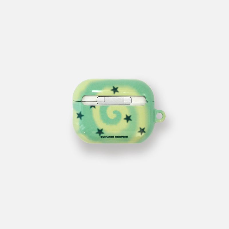 HYPNOTIC STAR CASE_LIME (airpods)