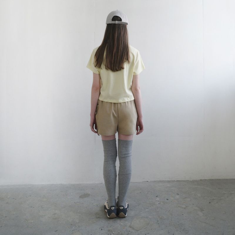 Yellow Ribbon Semi-Crop T-Shrit