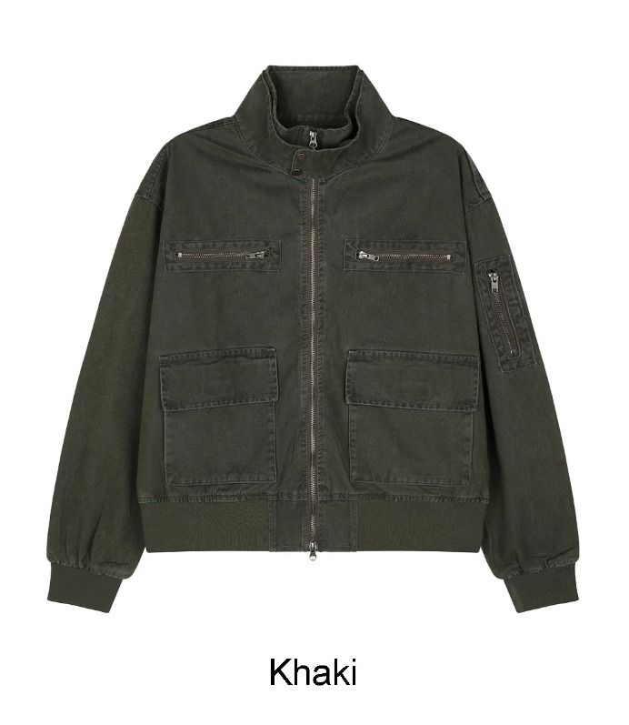 Meder Vintage Crop Field Jacket