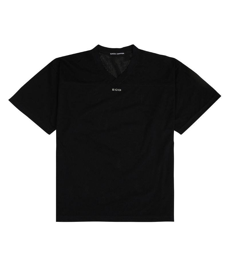 MESH JERSEY T-SHIRT_BLACK