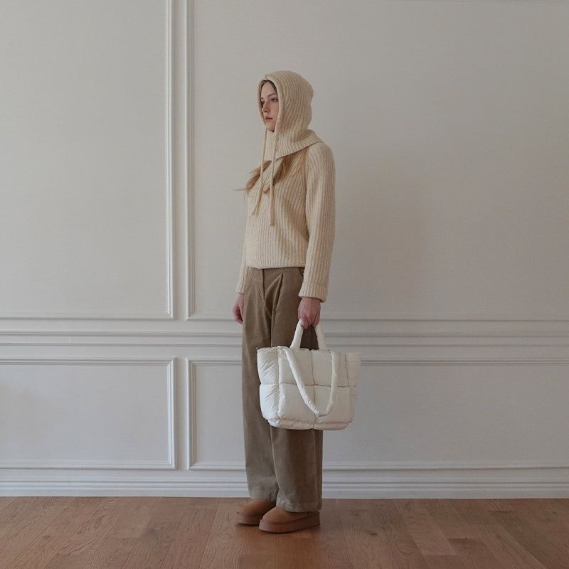 around ann(アラウンドエン)の「Grove bag_ivory(Bags)」