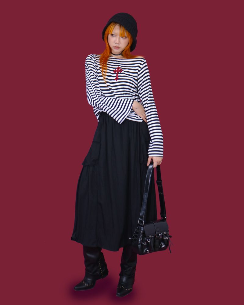 mxy black pocket bag