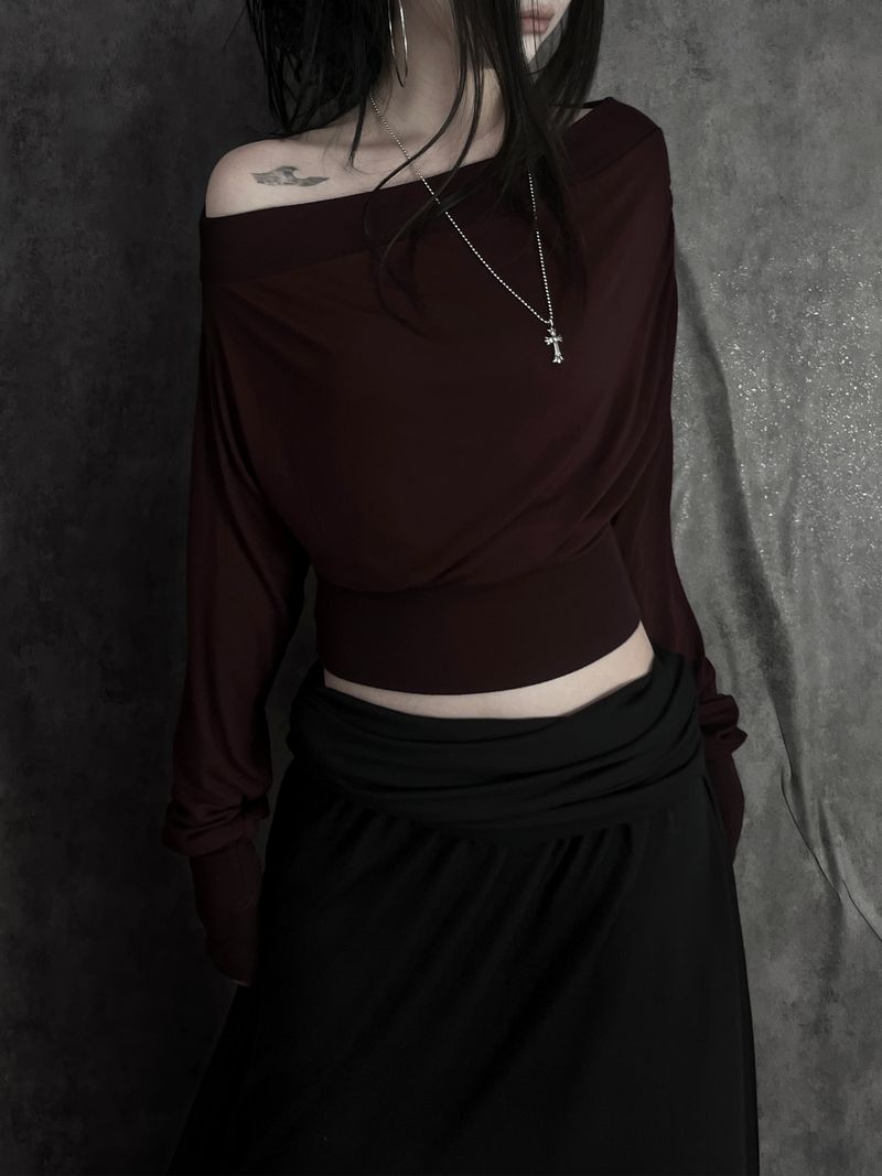 eve off-shoulder mtm (3color)