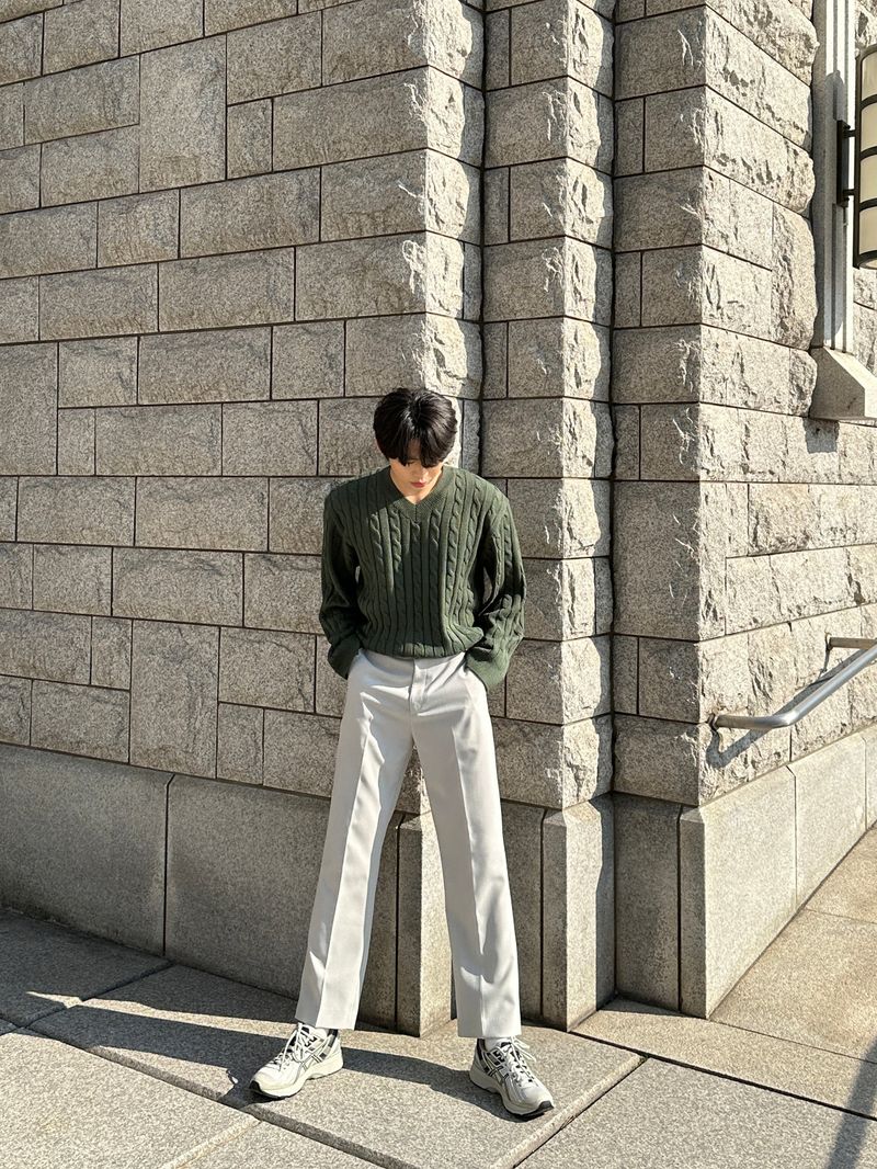 Ino Semi-Wide Slacks (3 colors)