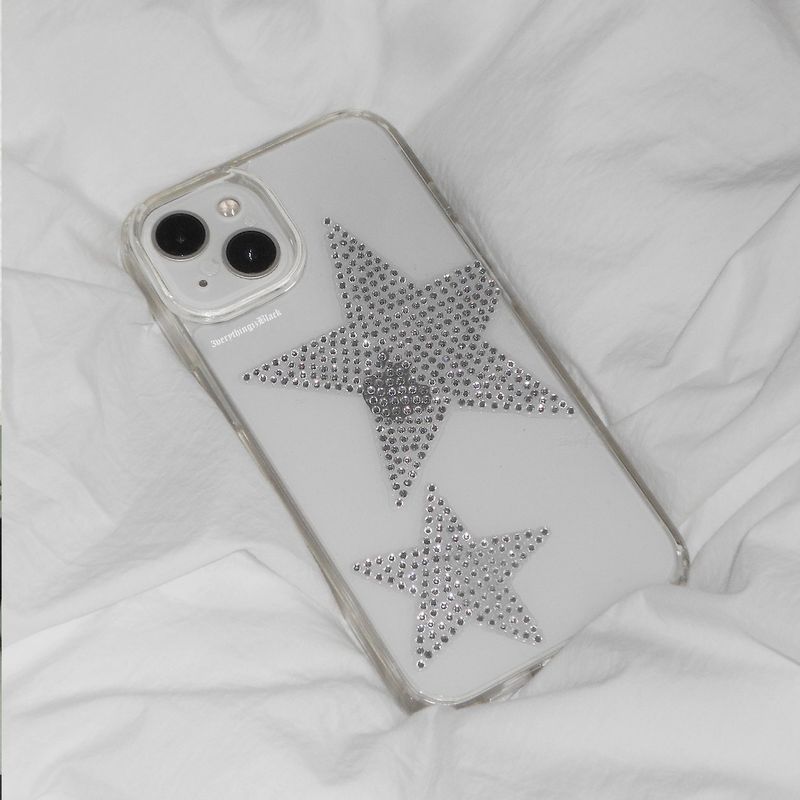 3verythingizblack(エブリティンイズブラック)の「star phone case(Smartphone Accessories)」