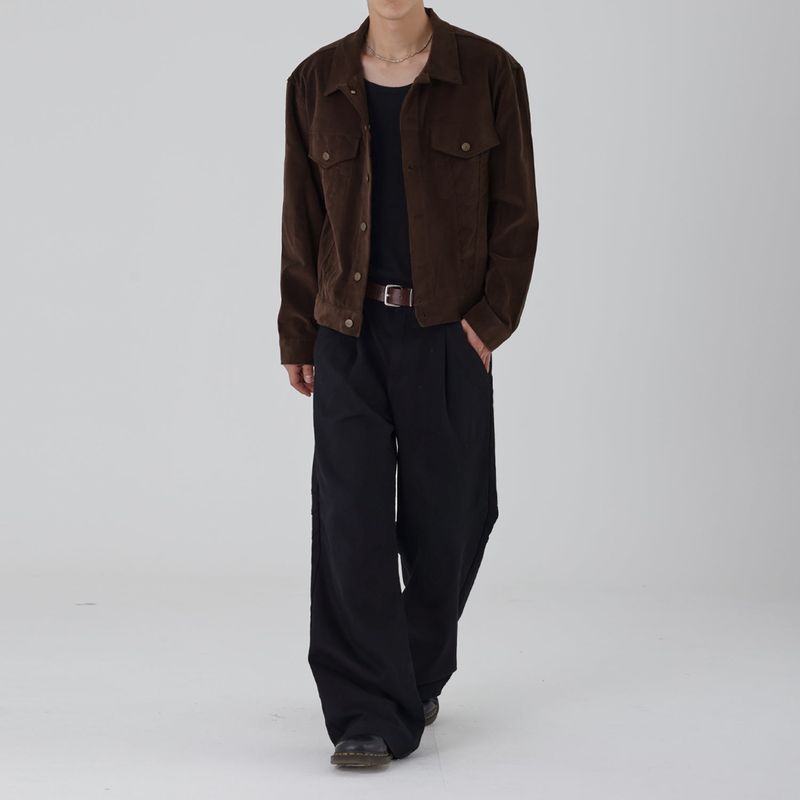 MODERN CORDUROY TRUCKER JACKET