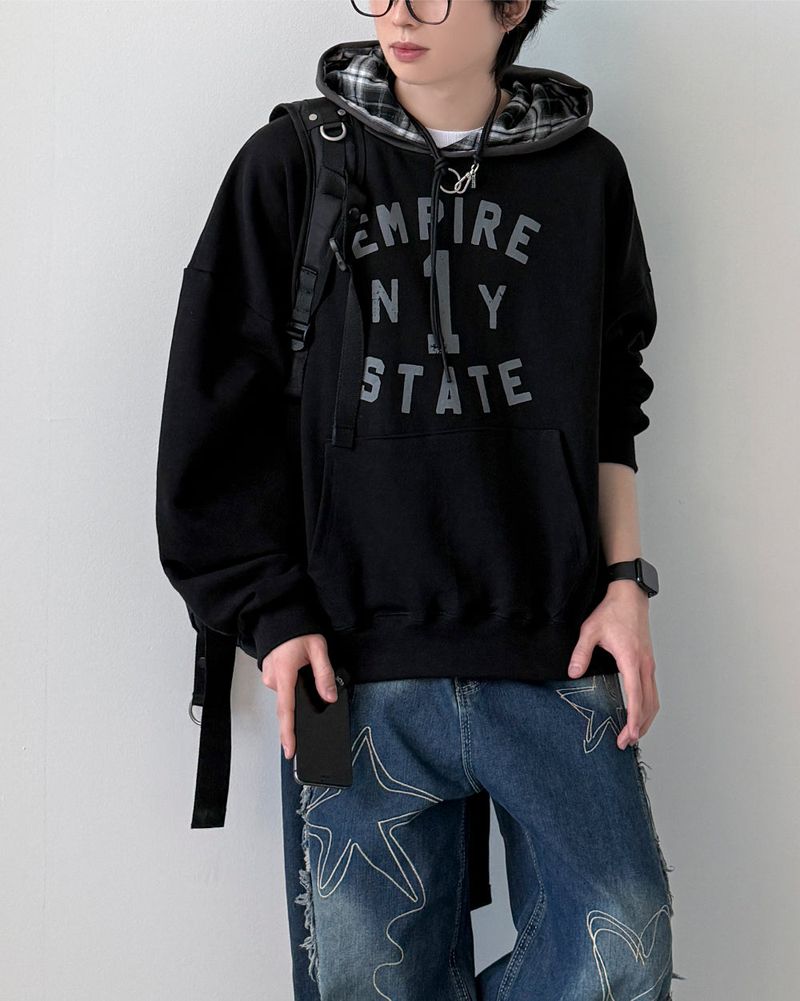 Guardian Check Over Hoodie
