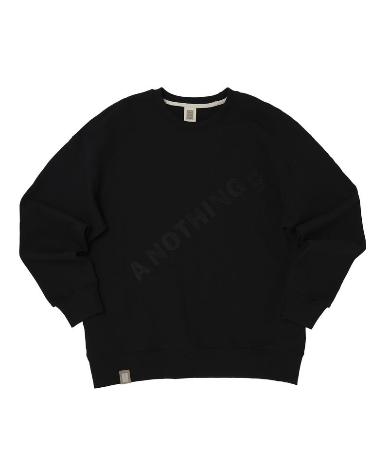 A NOTHING（アナッシング）の「DIAGONAL-EMBROIDERY MTM (Black)（Tops）」