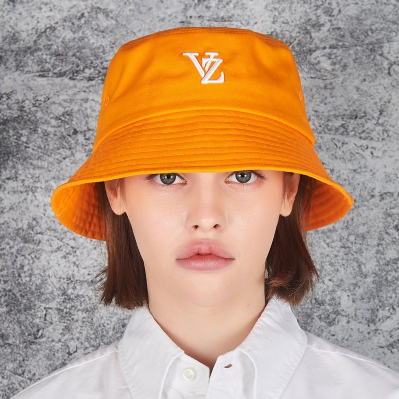 VARZAR（バザール）の「3D Monogram Color Bucket Hat Orange（Hats）」