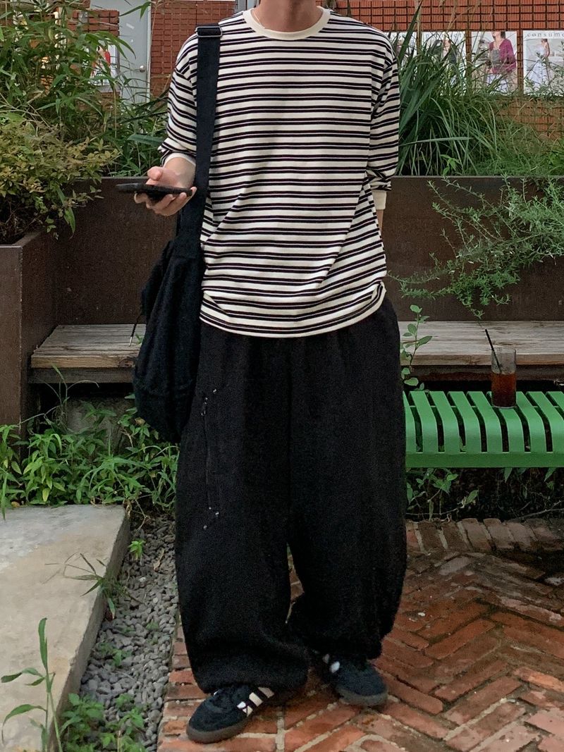 MR Morin Loose fit stripe MTM