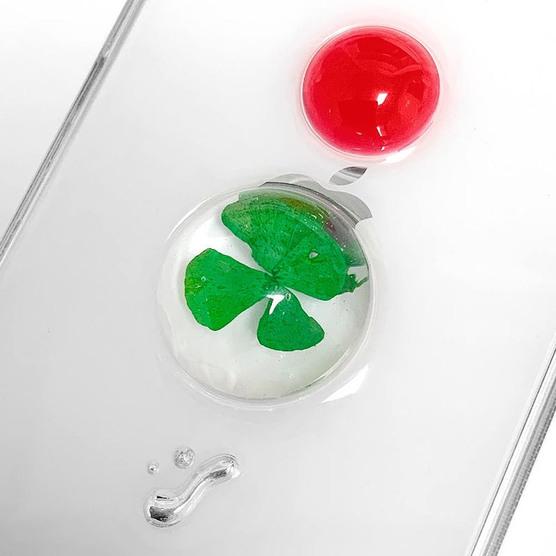 [MADE] Lucky clover Resin Case