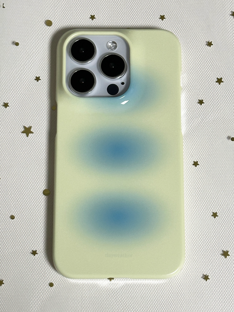 tiny weather（タイニーウェザー）の「stain hard case-yellow（Smartphone Accessories）」