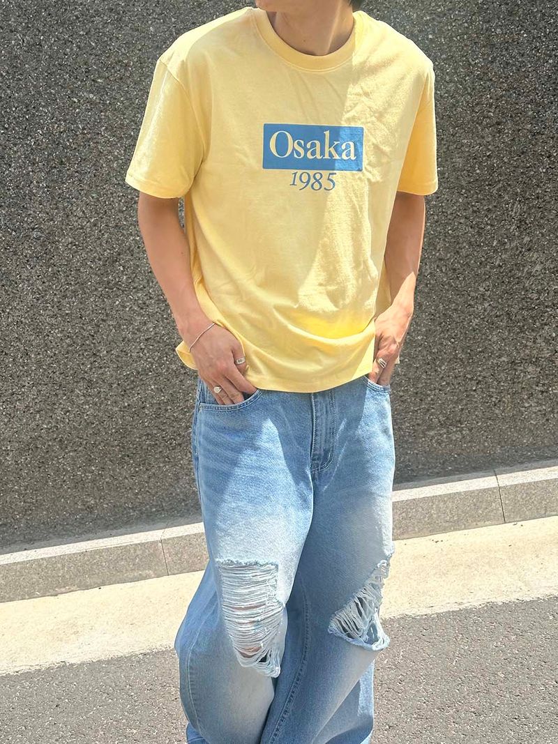 LAURANT（ロラン）の「Osaka vintage logo t-shirts(4color)（Tops）」