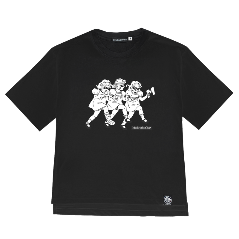 TROUBLE TROUBLE ( GIRL OVERSIZE TEE )