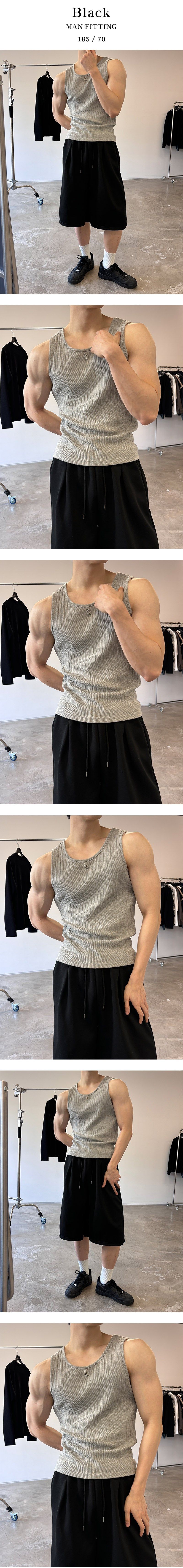 [Unisex] Bermuda sweat pants(2color)