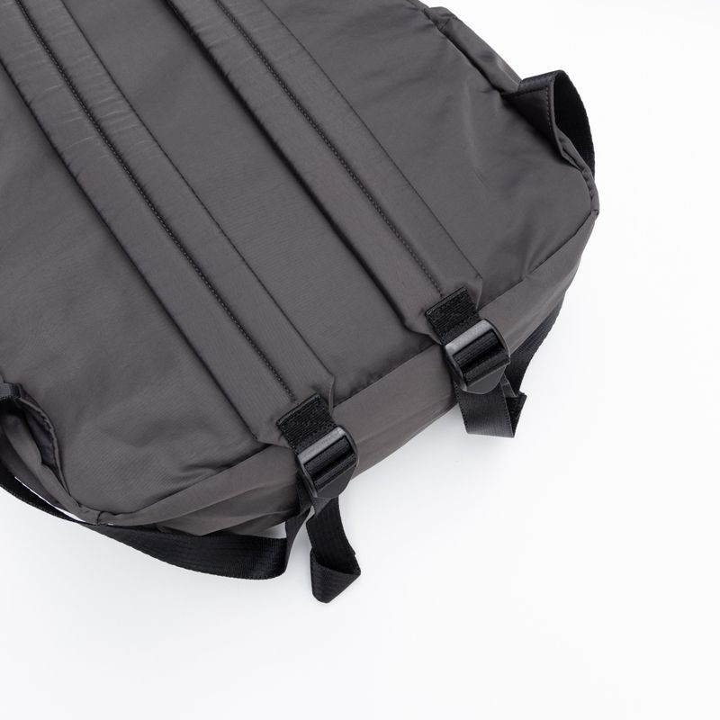 Printed Hidden Pocket Backpack (Gray)