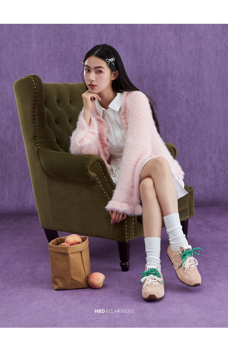 HBD "Little Puff" Thin-Soled Casual Shoes