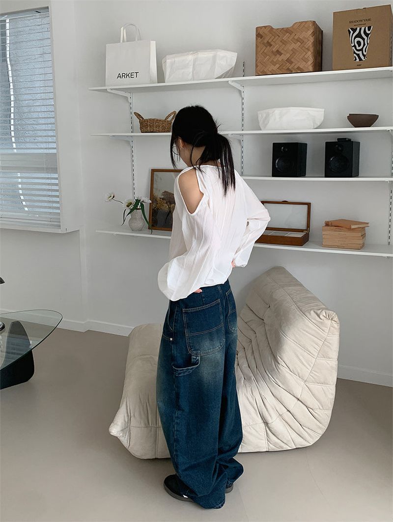 DOUBLE KNEE CARPENTER JEANS (2C)
