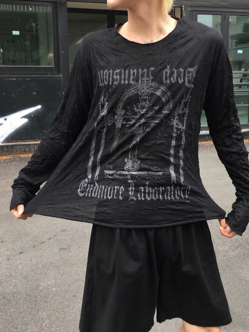 Death Harlem Ruched Long Sleeve 4C