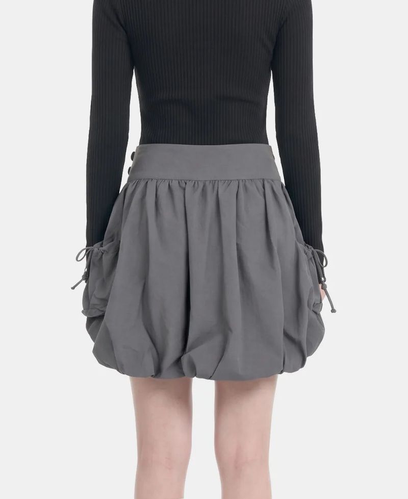 Cross Stud Cargo Balloon Skirt