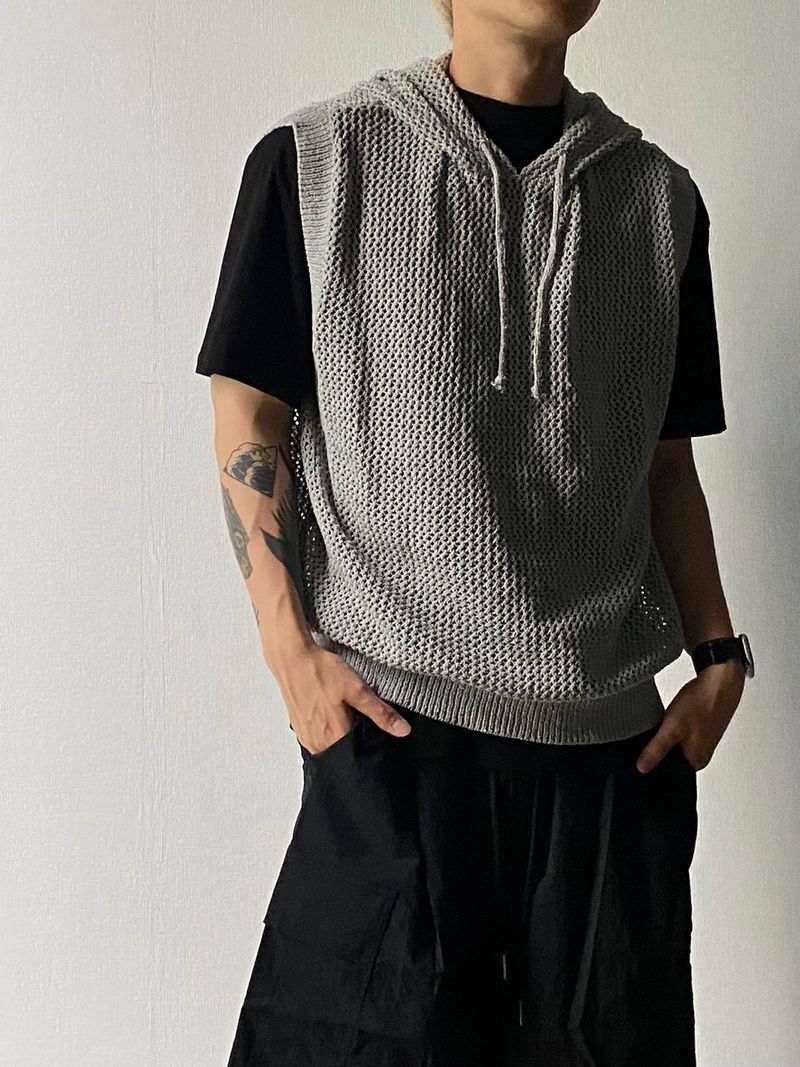 Net Hooded Vest 3C