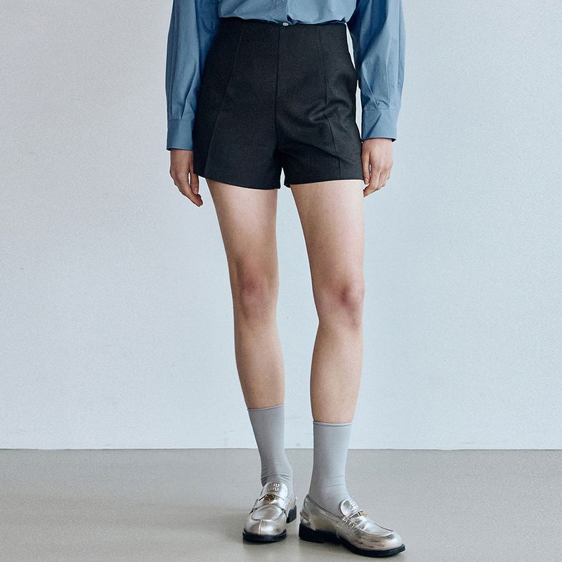 MICRO HALF PANTS_BLACK