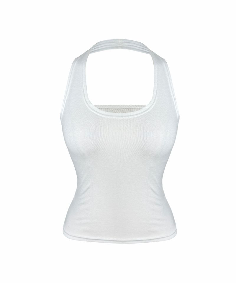 Dual Layered Halter Top Set (2color)