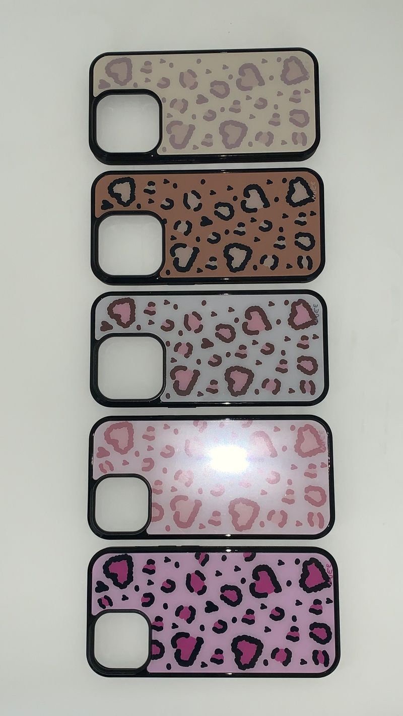 heart leopard (brown) case 