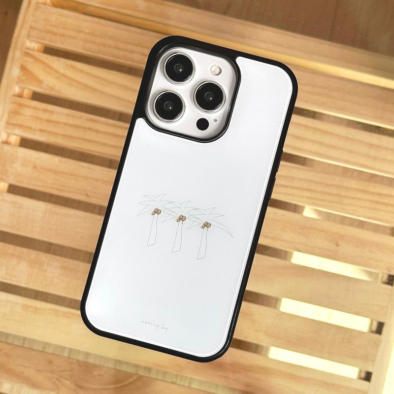 [made] three coconut palm trees (epoxy bumper case)