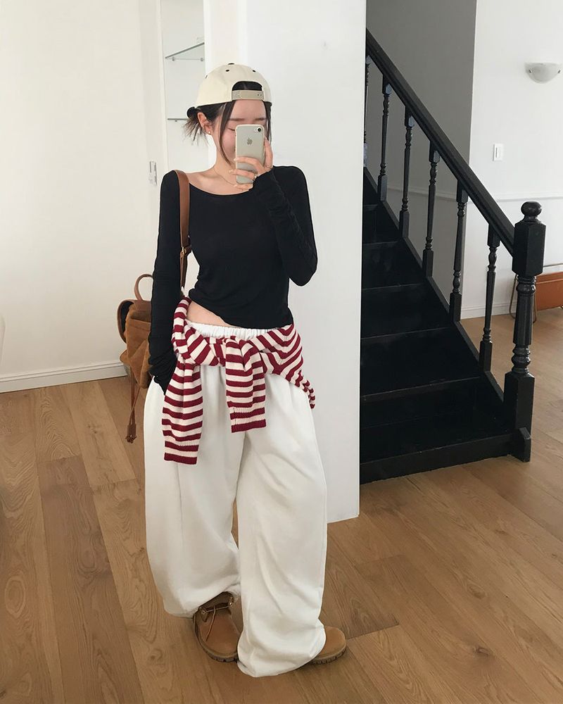 BEIDELLI(ベイデリー)の「Mellow Design Long-Sleeve T-shirt(Tops)」