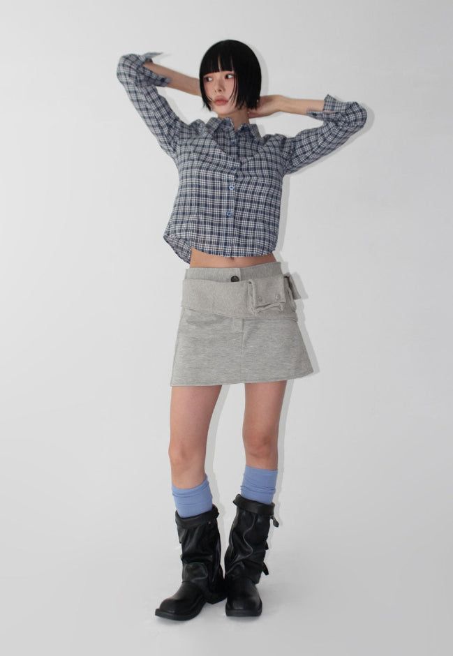 LUPIN CHECK SLIM SHIRT