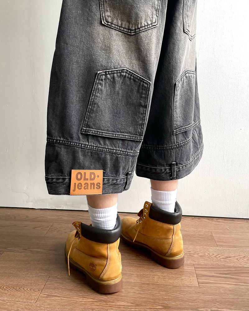 Log Bermuda Denim Pants
