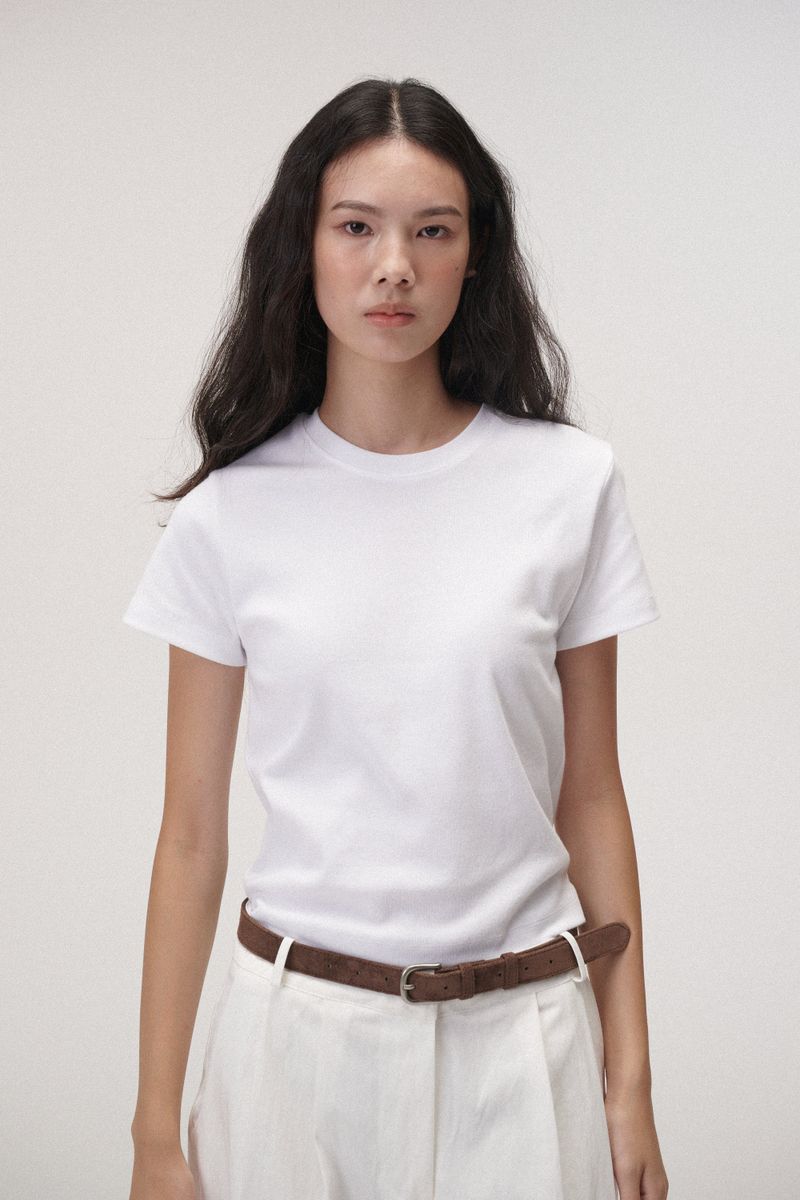 Round half T (Ivory)
