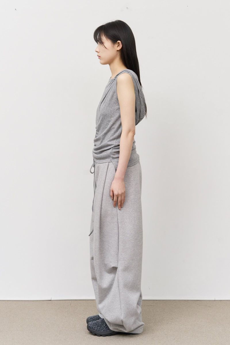 Rose Curved Sweatpants
