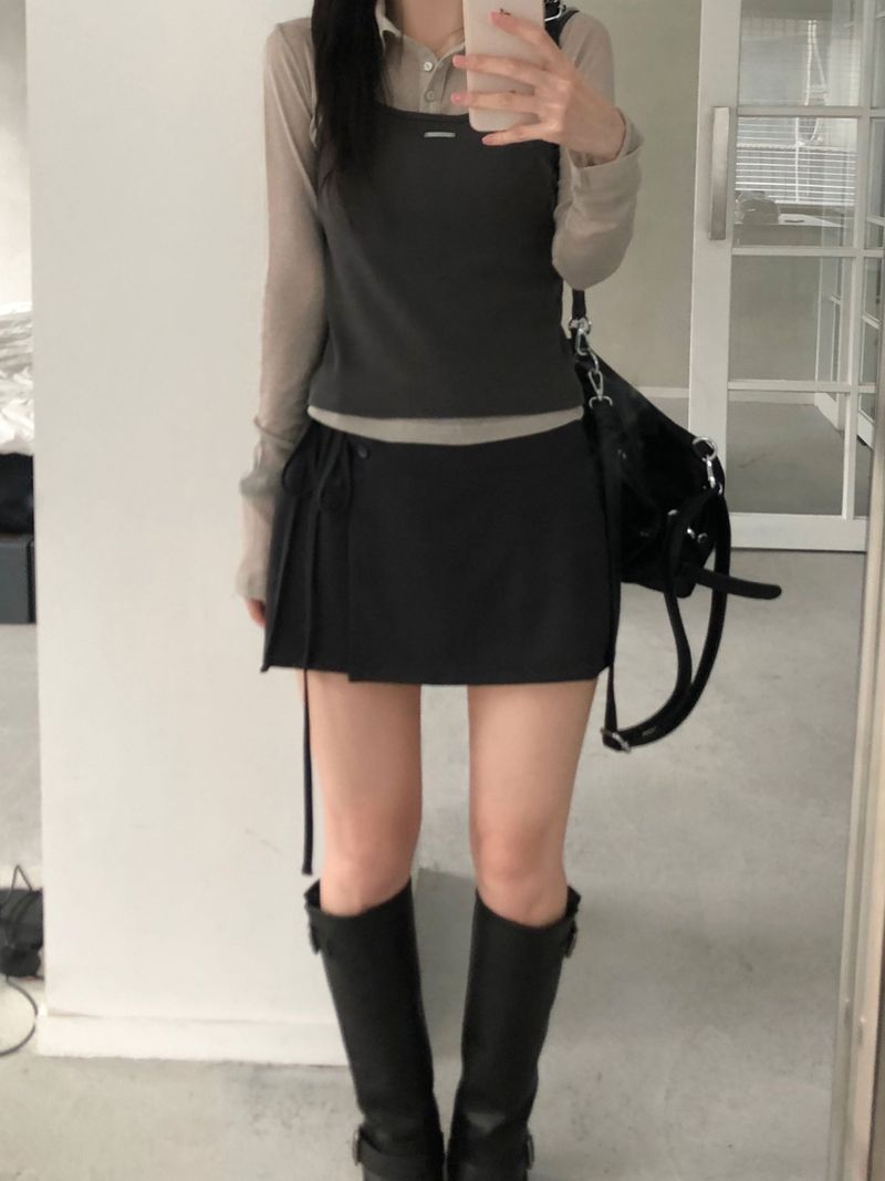 Wrap Skirt (2 colors)