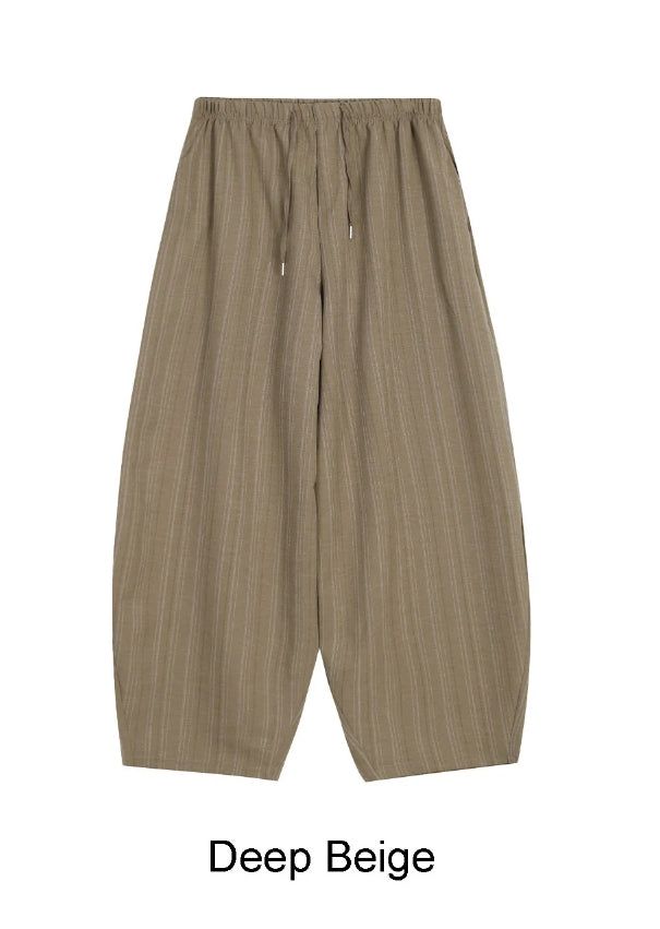 Pierre Striped Banding Slacks