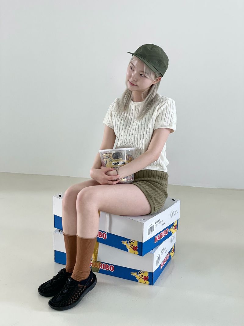 Highteen knit shorts