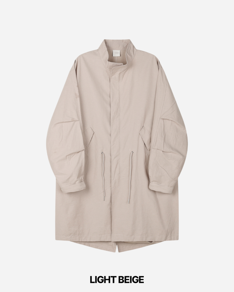 Vent High Neck Fishtail Jacket