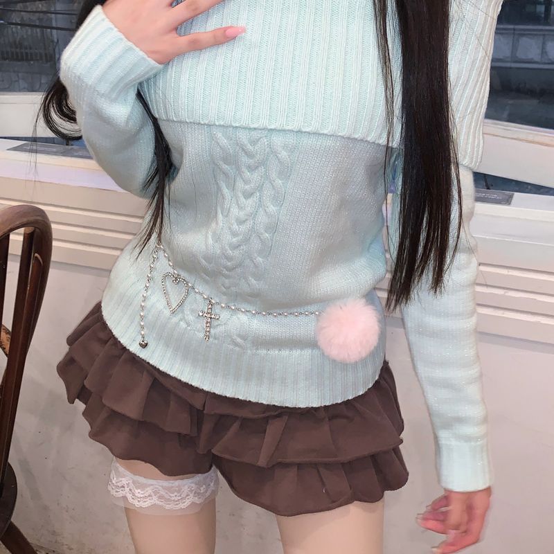 Angel bunny chain belt