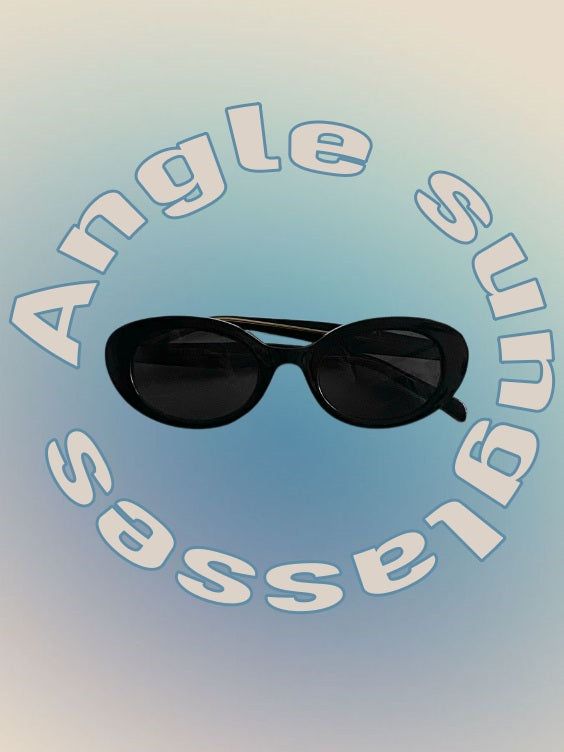 Angle sunglasses