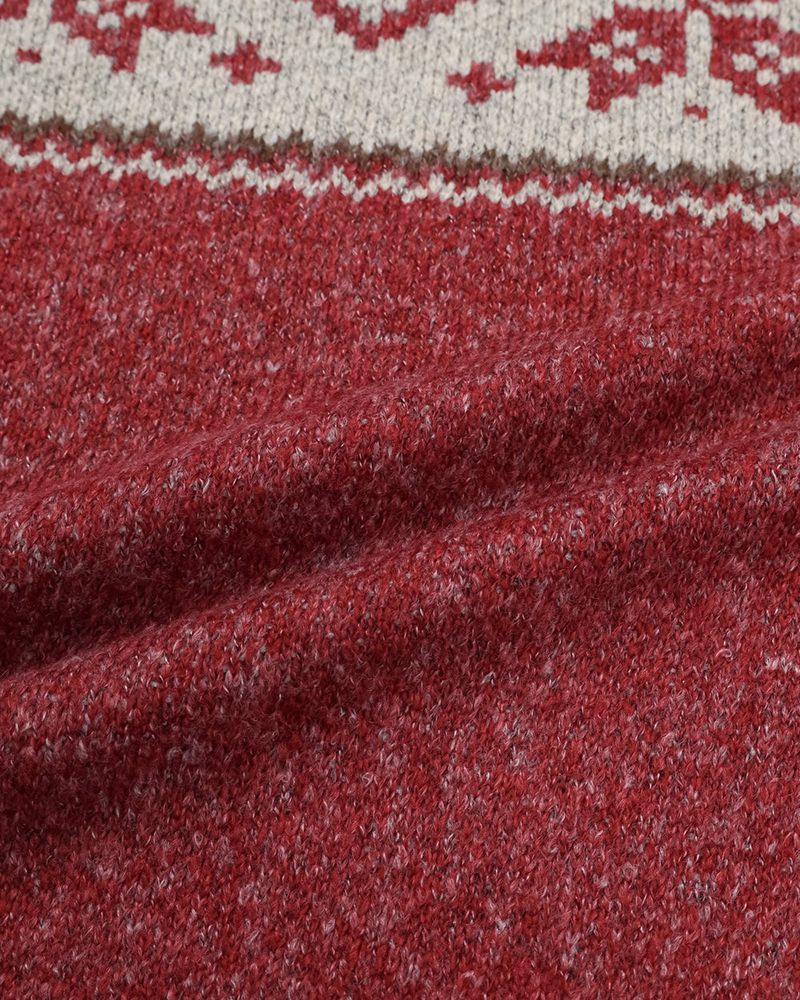Frost nordic pattern knit